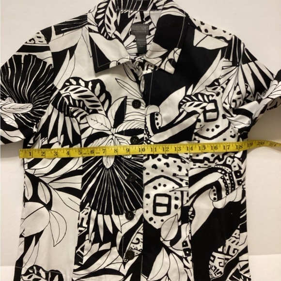 Chicos Additions Floral Print Jacket - Picture 10 of 10